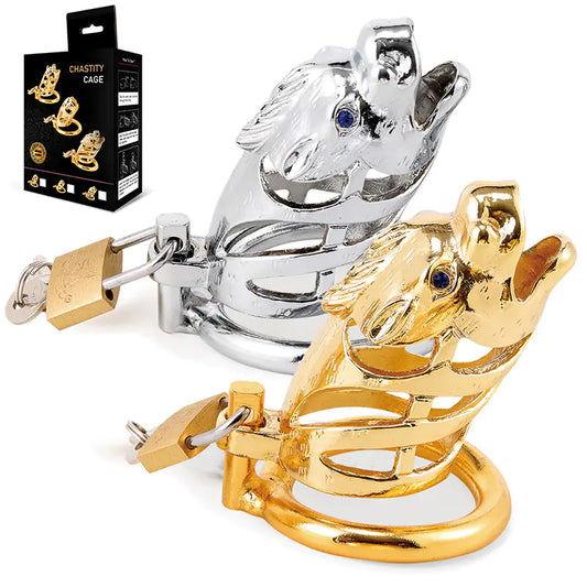 Men's Metal Chastity Cage